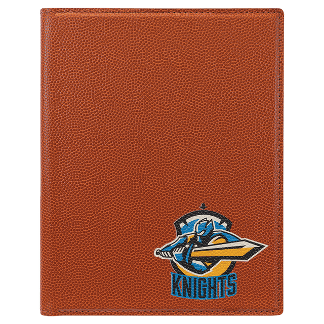 7" x 9" Basketball Small Portfolio with Notepad-AKD Ink