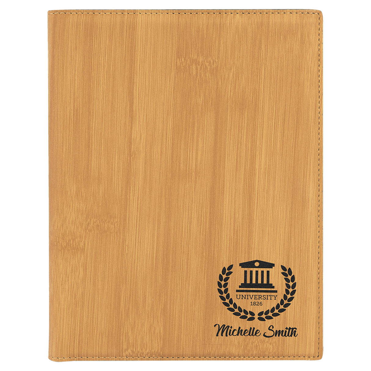 7" x 9" Small Portfolio with Notepad-AKD Ink