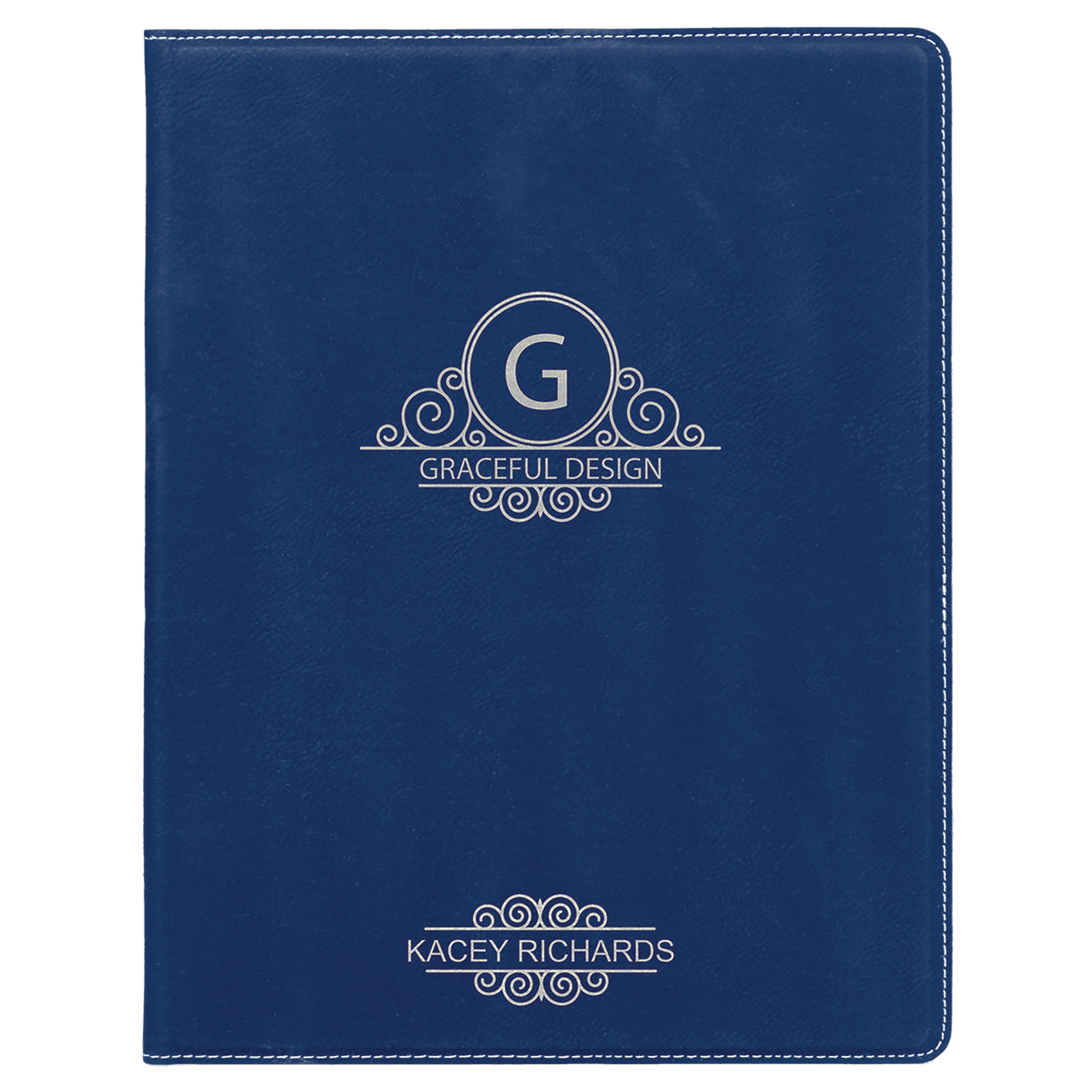 7" x 9" Small Portfolio with Notepad-AKD Ink