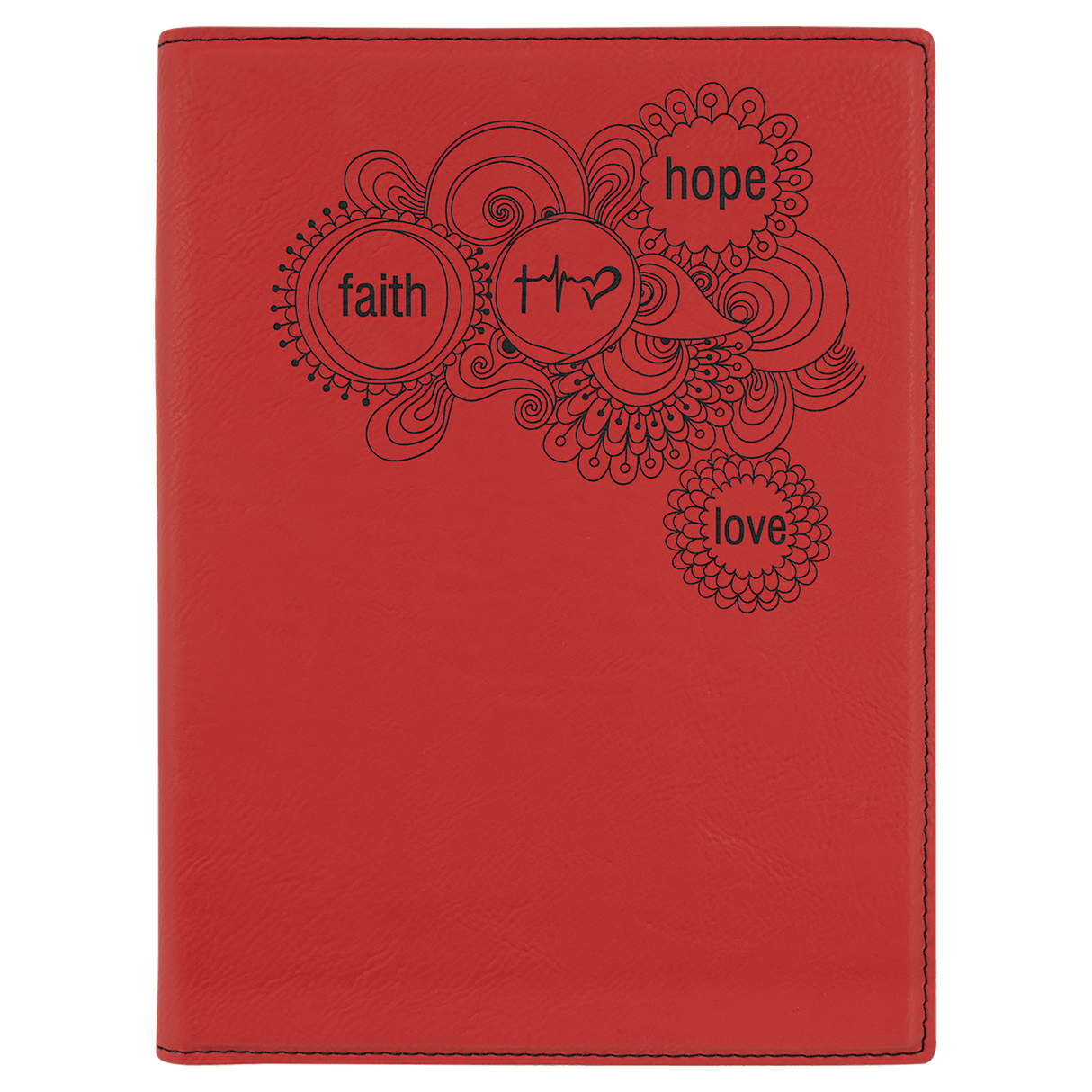 7" x 9" Small Portfolio with Notepad-AKD Ink