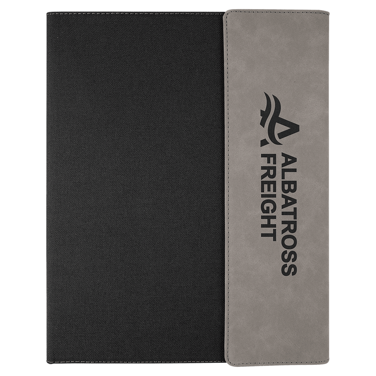 Black Canvas Portfolio with Notepad-AKD Ink