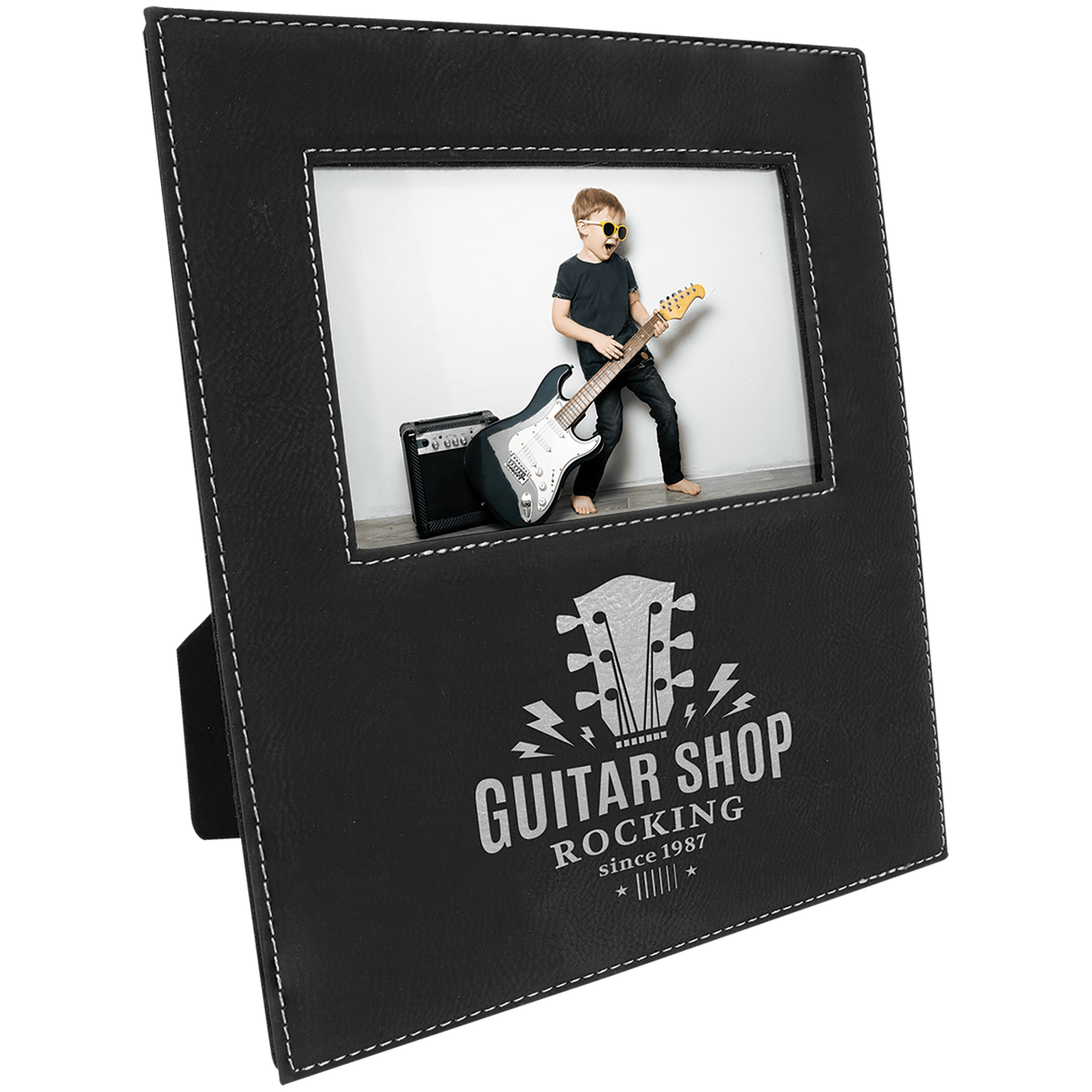 4" x 6" Photo Frame with Large Engraving Area-AKD Ink