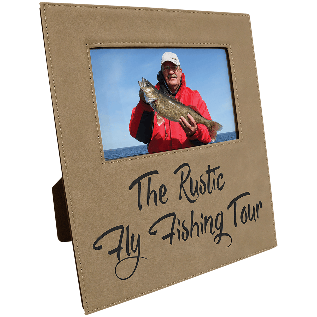 4" x 6" Photo Frame with Large Engraving Area-AKD Ink