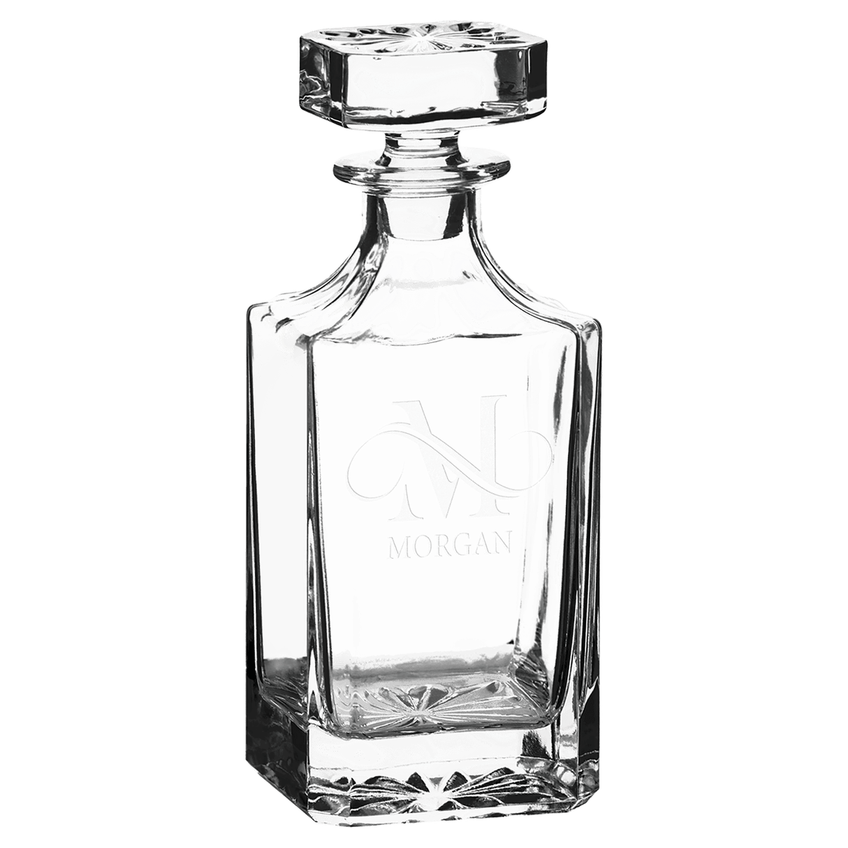 Square Glass Decanter with Gift Box-AKD Ink