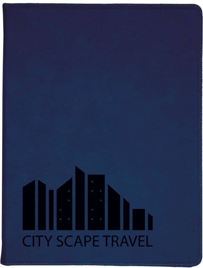 9 1/2" x 12" Portfolio with Notepad-AKD Ink