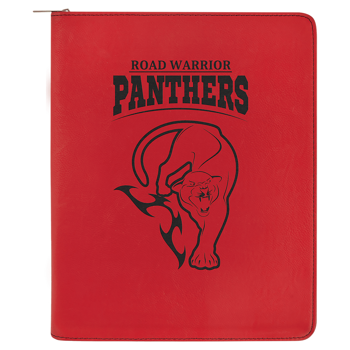 9 1/2" x 12" Portfolio with Notepad and Zipper-AKD Ink