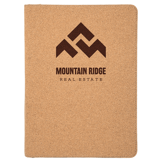 Cork Portfolio with Zipper-AKD Ink