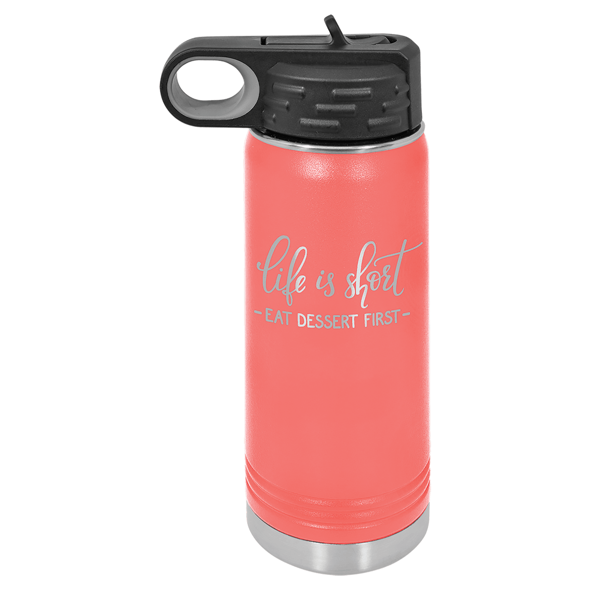 20 oz. Polar Camel Powder Coated Water Bottle-AKD Ink