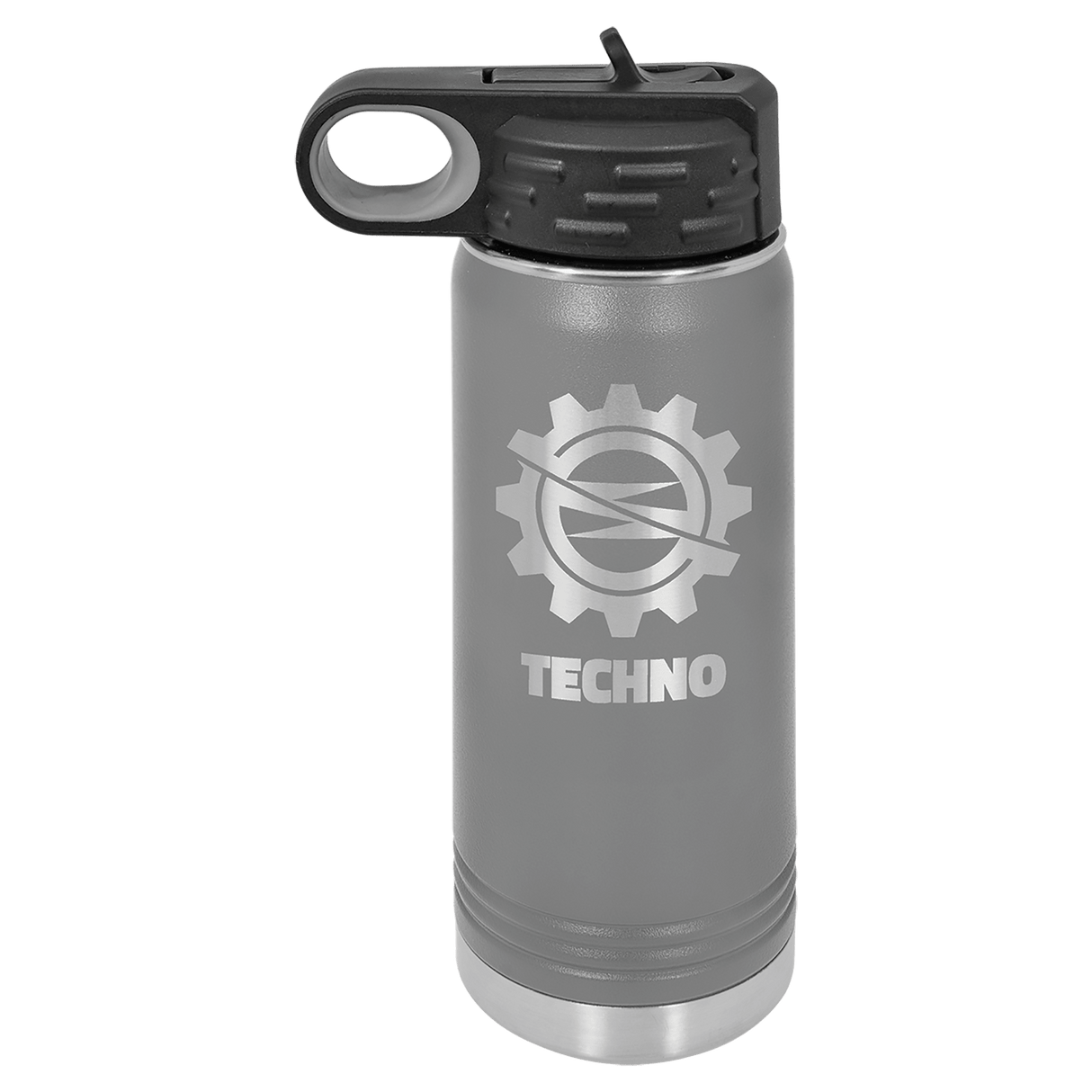 20 oz. Polar Camel Powder Coated Water Bottle-AKD Ink