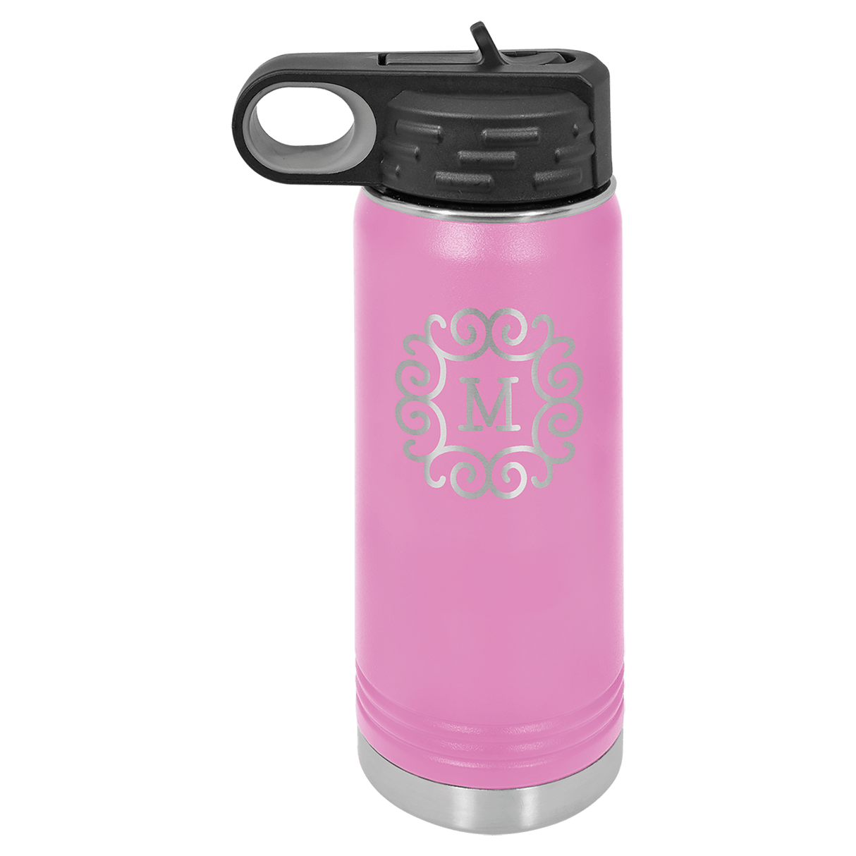 20 oz. Polar Camel Powder Coated Water Bottle-AKD Ink
