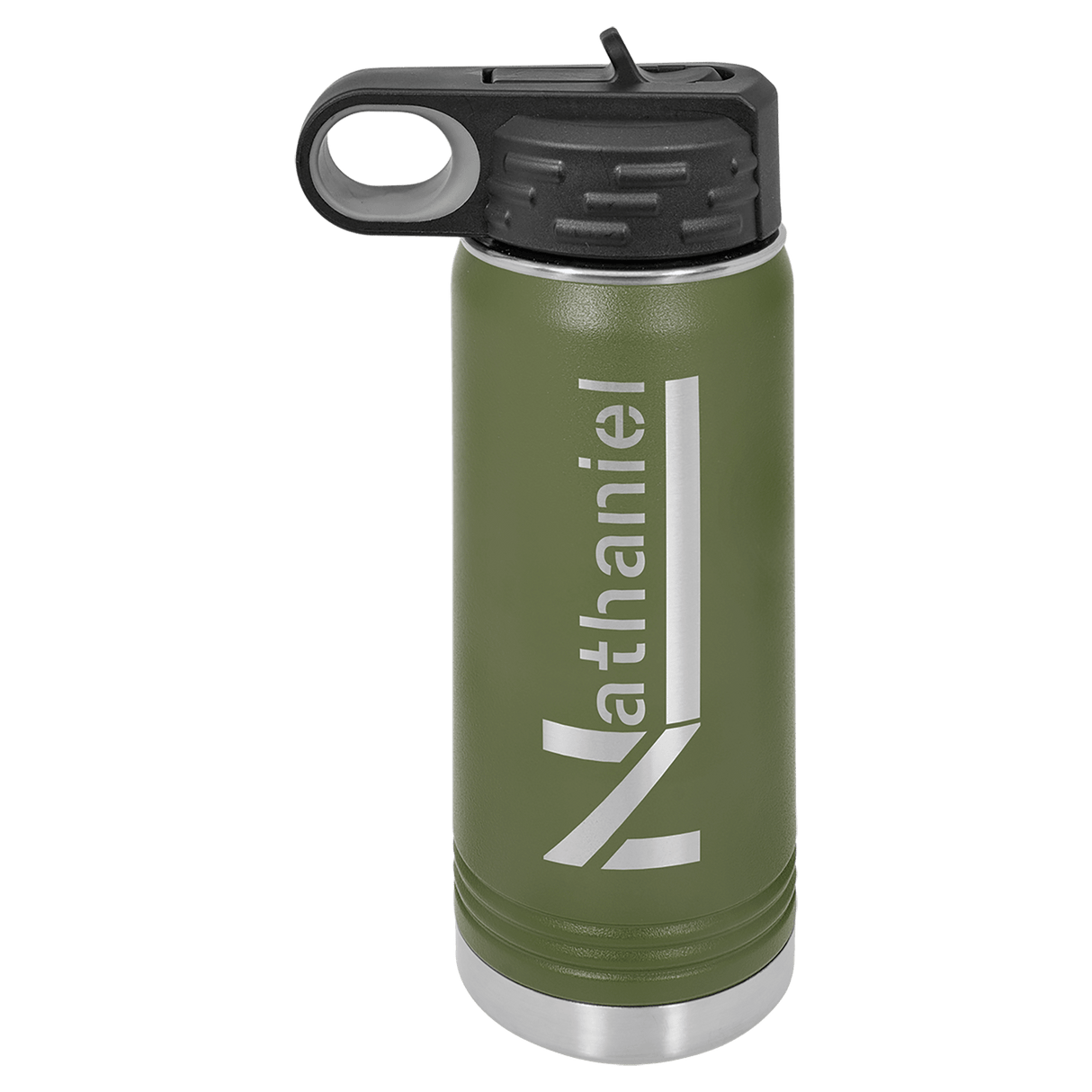 20 oz. Polar Camel Powder Coated Water Bottle-AKD Ink