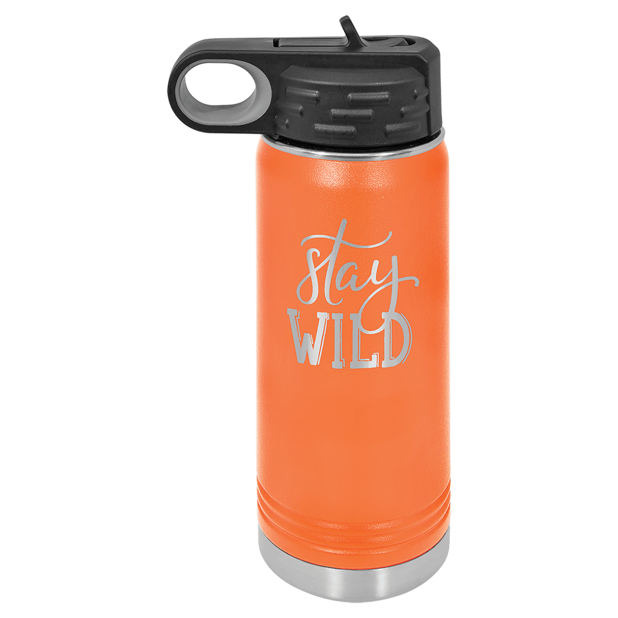 20 oz. Polar Camel Powder Coated Water Bottle-AKD Ink