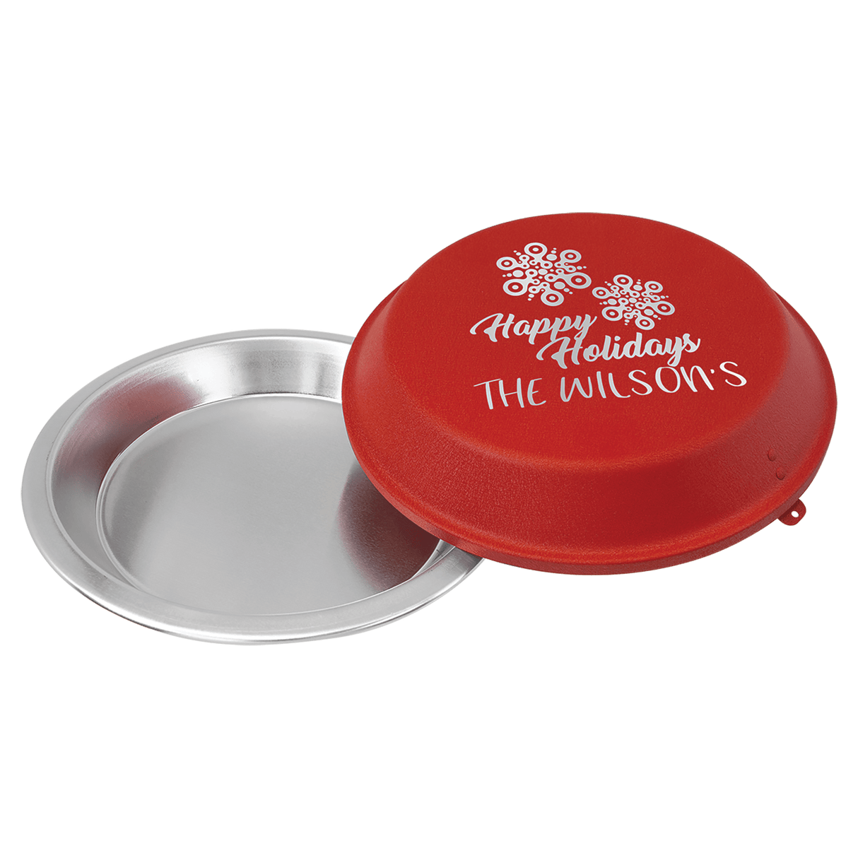 Aluminum Pie Pan with Powder Coated Lid-AKD Ink