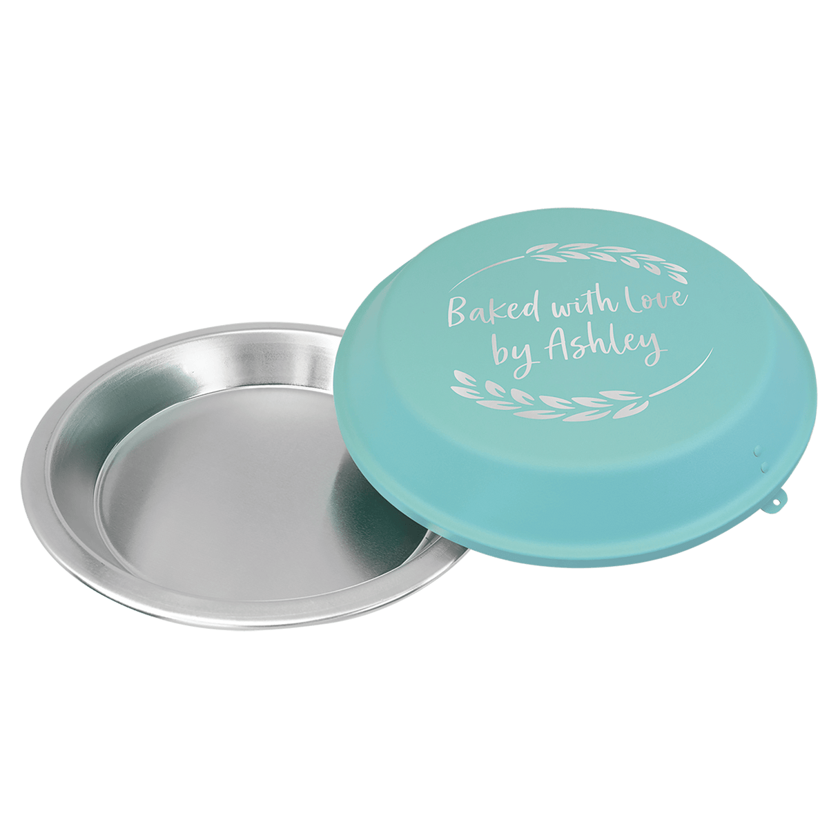 Aluminum Pie Pan with Powder Coated Lid-AKD Ink