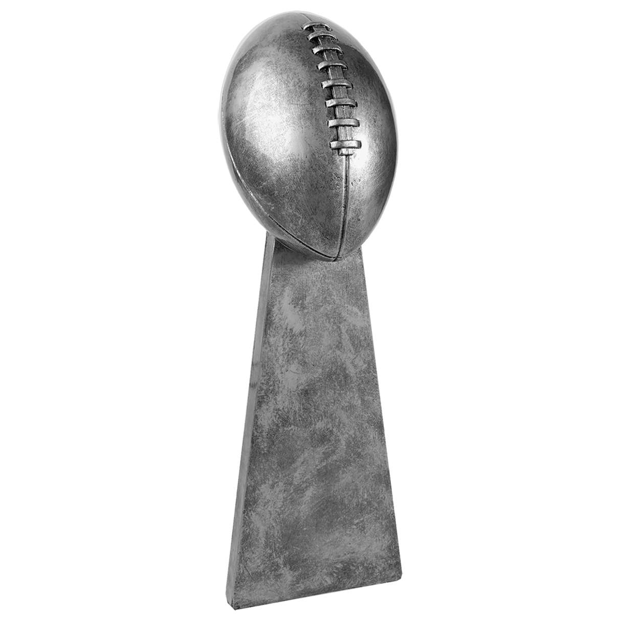 Antique Silver Football Resin-10 1/4"-AKD Ink
