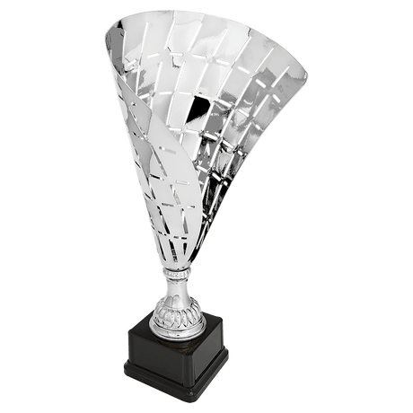 Silver Metal Flag Cup-15 1/2"-AKD Ink