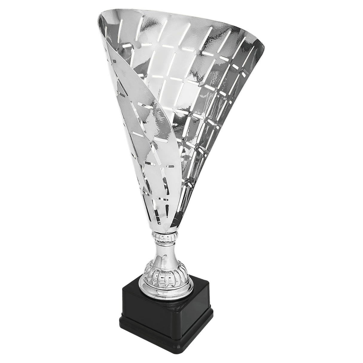 Silver Metal Flag Cup-15 1/2"-AKD Ink