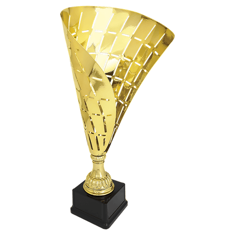 Gold Metal Flag Cup-19 1/2"-AKD Ink