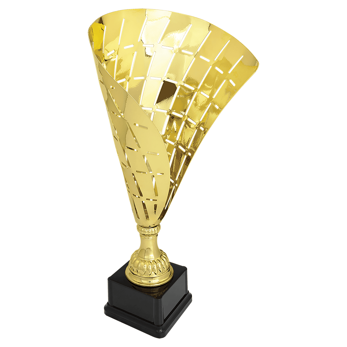 Gold Metal Flag Cup-19 1/2"-AKD Ink