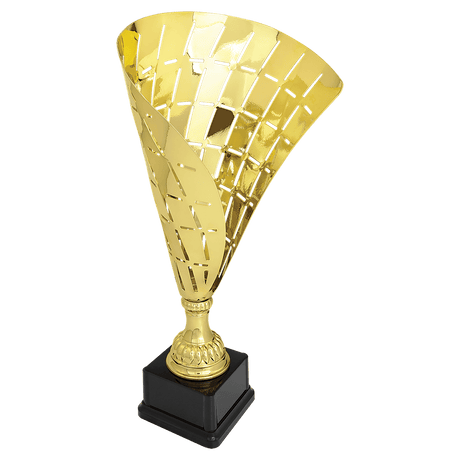 Gold Metal Flag Cup-19 1/2"-AKD Ink