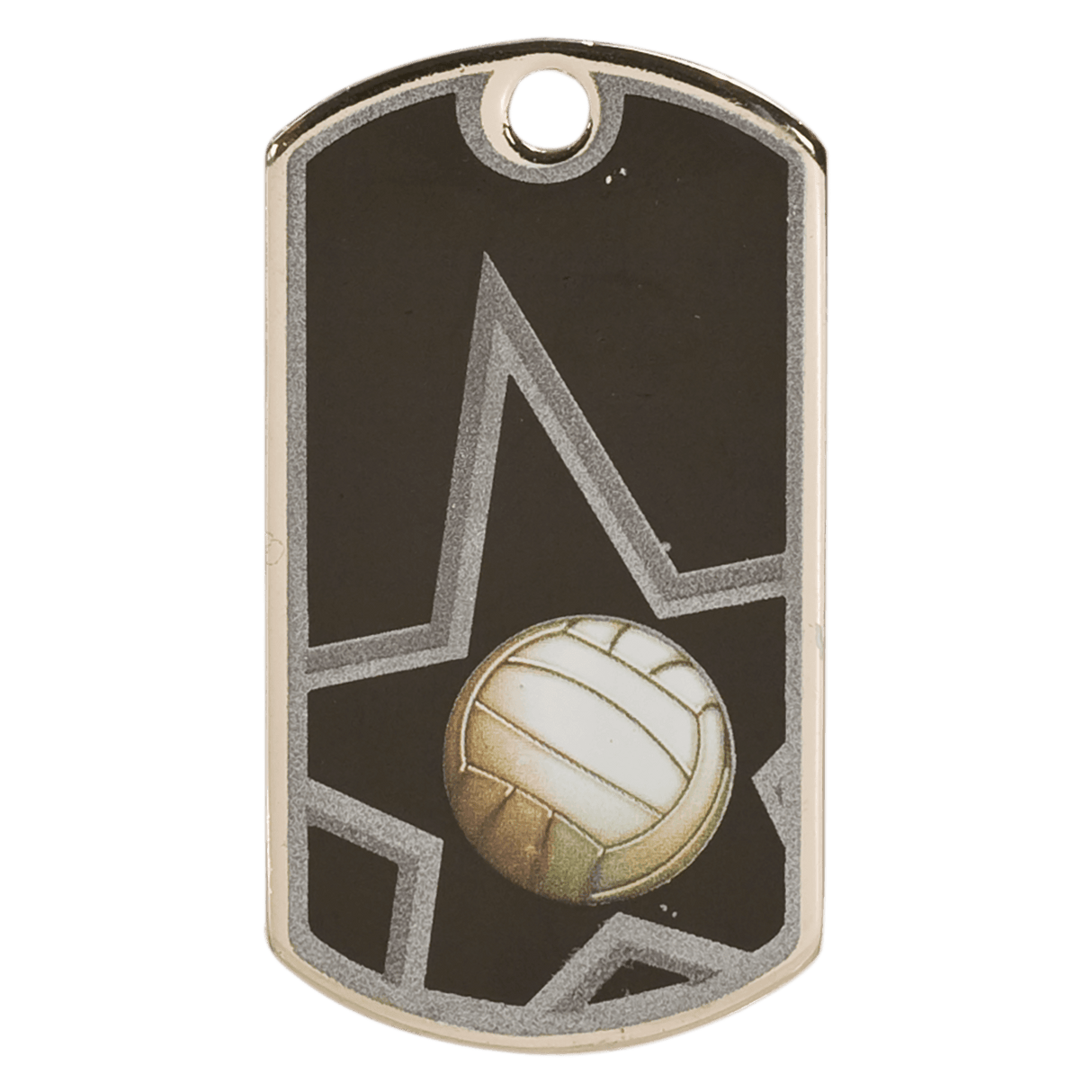 Volleyball Dog Tag-AKD Ink