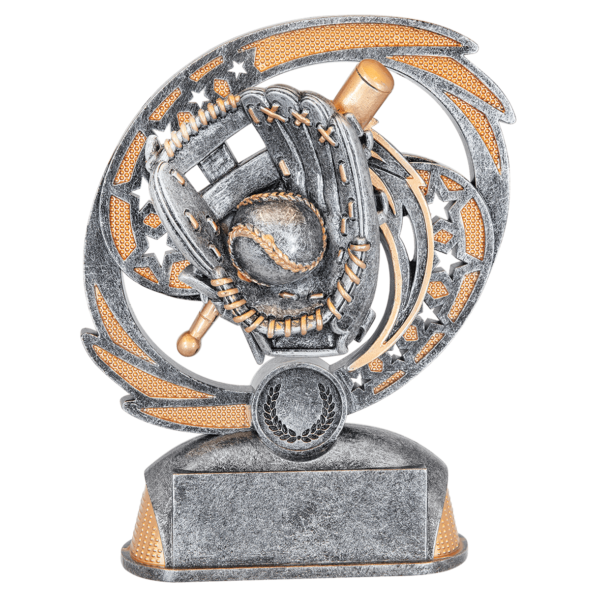 Baseball/Softball Hurricane Resin-6 1/2"-AKD Ink