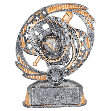 Baseball/Softball Hurricane Resin-6 1/2"-AKD Ink