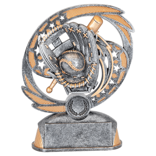 Baseball/Softball Hurricane Resin-6 1/2"-AKD Ink