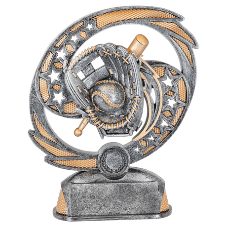 Baseball/Softball Hurricane Resin-6 1/2"-AKD Ink