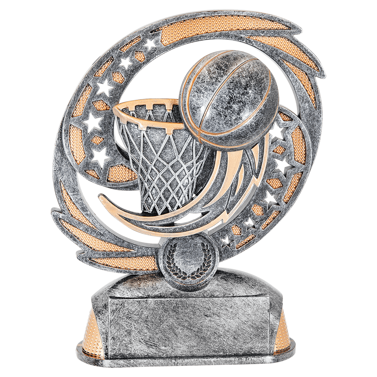 Basketball Hurricane Resin-6 1/2"-AKD Ink