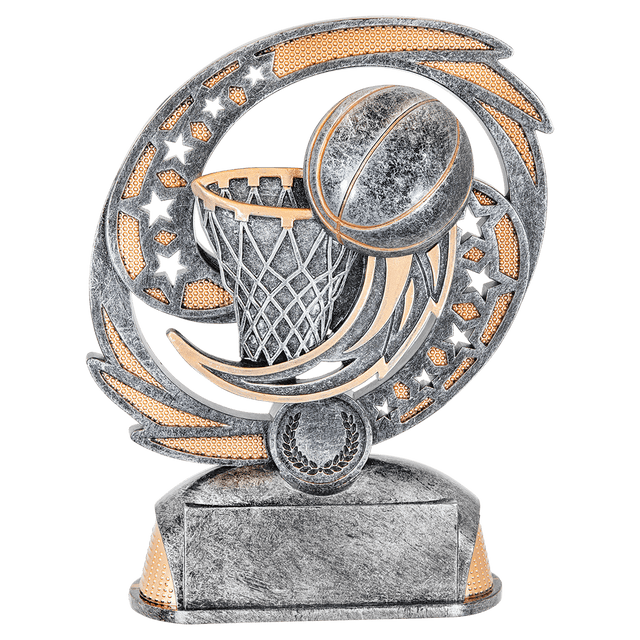 Basketball Hurricane Resin-6 1/2"-AKD Ink
