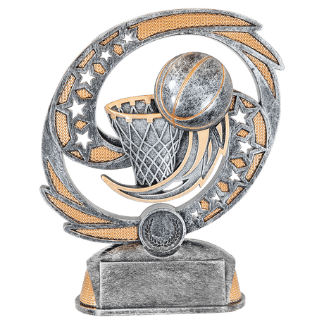 Basketball Hurricane Resin-6 1/2"-AKD Ink