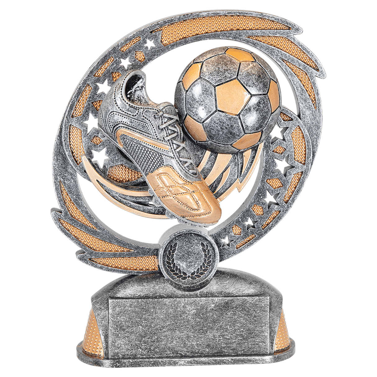 Soccer Hurricane Resin-6 1/2"-AKD Ink