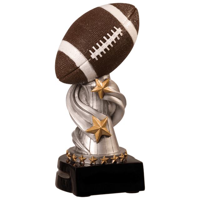 Football Encore Resin Trophy - Personalized Award for Players, Teams, and Coaches-AKD Ink