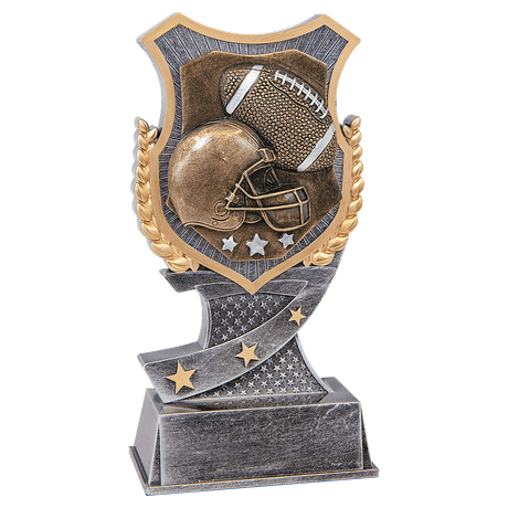 Football Shield Award-6"-AKD Ink