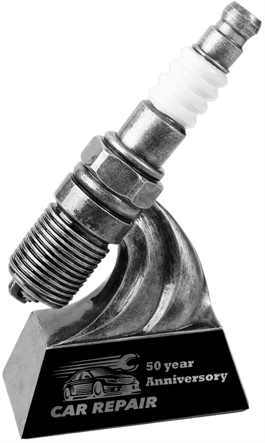 Spark Plug Resin-6"-AKD Ink