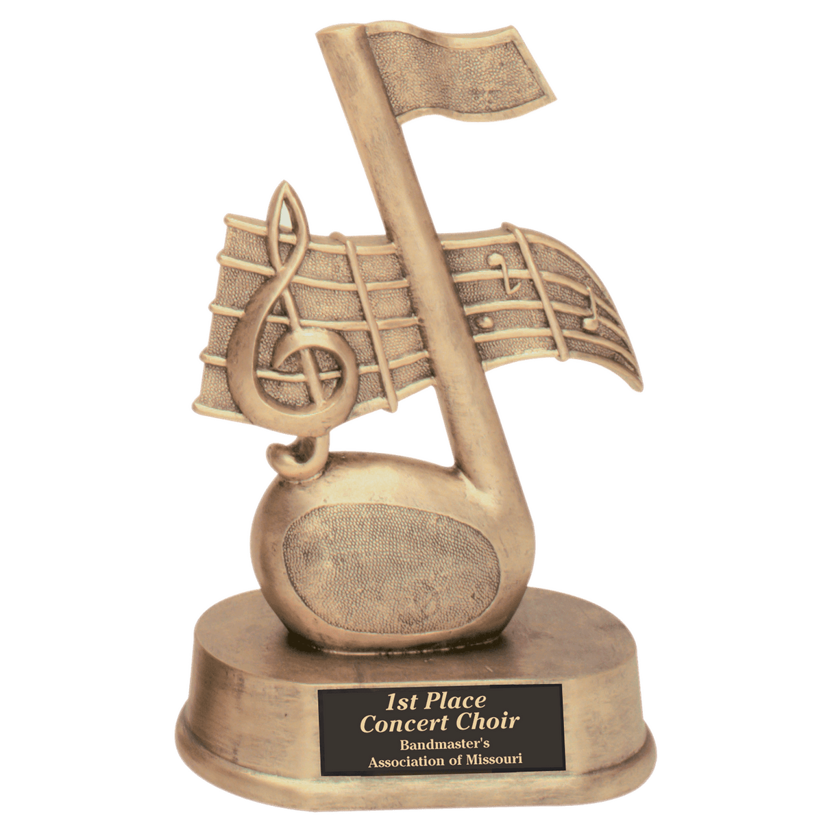 Music Note Resin-AKD Ink