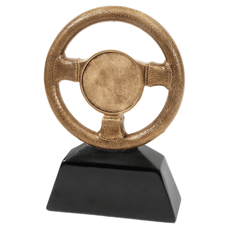 Antique Gold Steering Wheel Resin-7"-AKD Ink