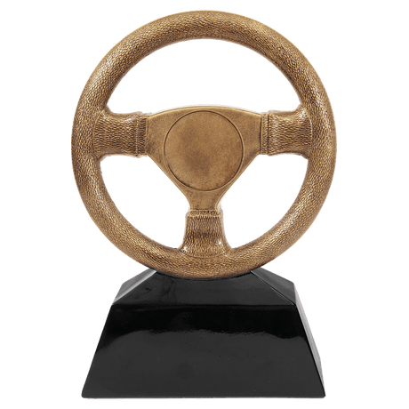 Antique Gold Steering Wheel Resin-7"-AKD Ink