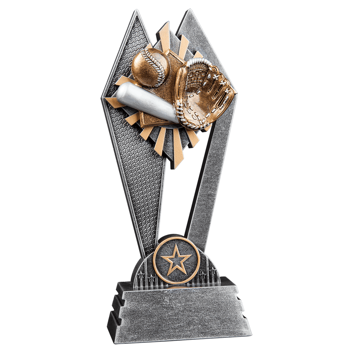 Baseball/Softball Sun Ray Resin-7"-AKD Ink