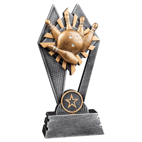 Bowling Sun Ray Award-7"-AKD Ink