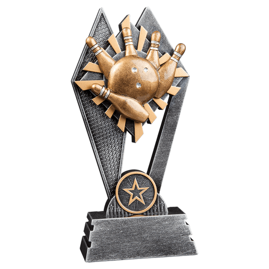 Bowling Sun Ray Award-7"-AKD Ink