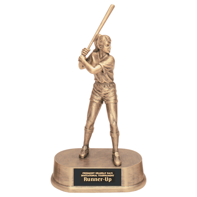 Female Softball Resin-AKD Ink