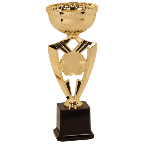 Gold Metal Cup-9 5/8"-AKD Ink