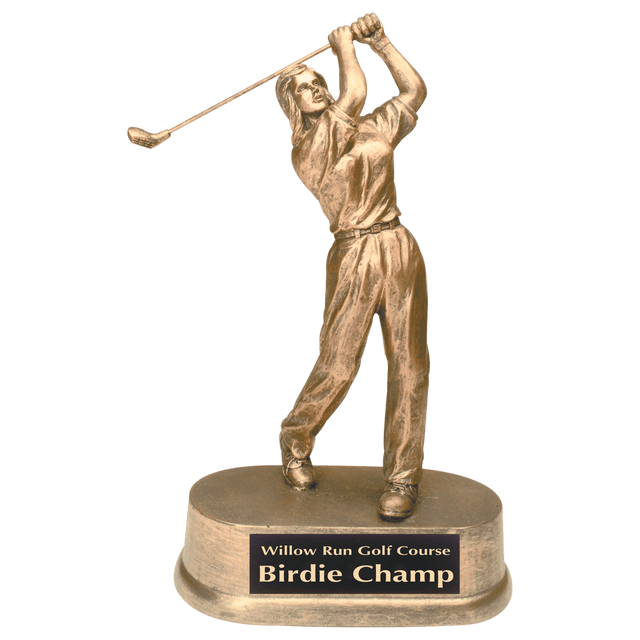 Female Golf Resin-AKD Ink