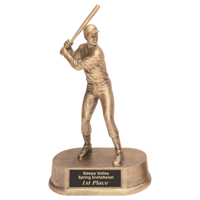 Male Baseball Resin-AKD Ink