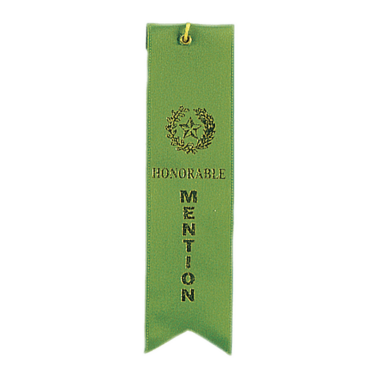 Honorable Mention Carded Ribbon - AKD Ink