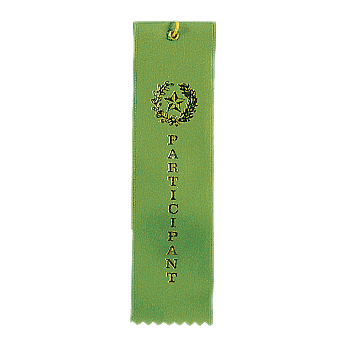 Participant Carded Ribbon with String-AKD Ink