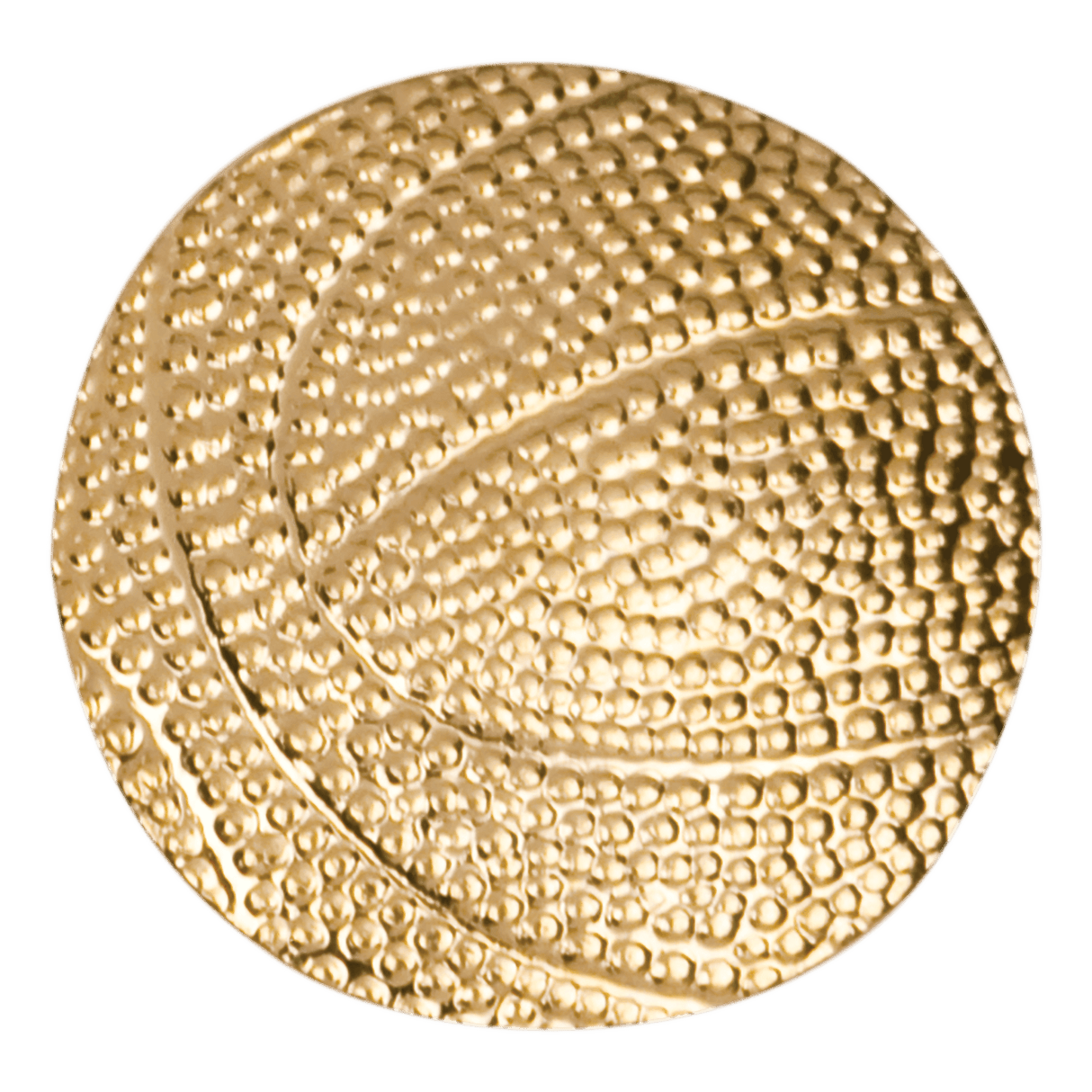 Basketball Metal Chenille Pin-AKD Ink