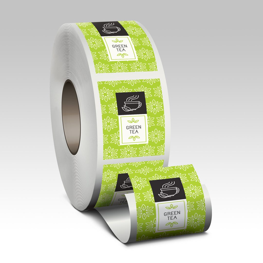 Rectangle Roll Labels product image